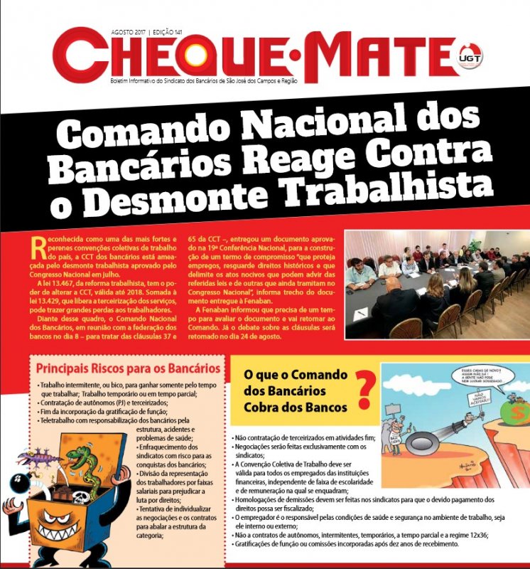Jornal Cheque Mate Agosto 2017
