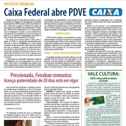 Jornal Cheque Mate Janeiro-Fevereiro 2017