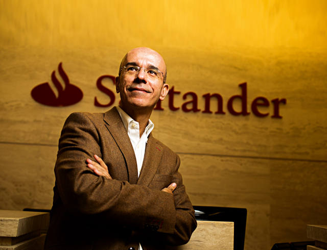 Entrevista com o presidente do Santander, Sérgio Rial