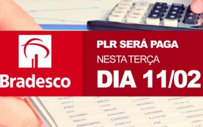 Bradesco paga antecipação da PLR amanhã (11/02)