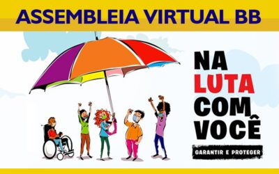 Banco do Brasil -Assembleia, hoje dia 14 delibera sobre proposta de teletrabalho do BB