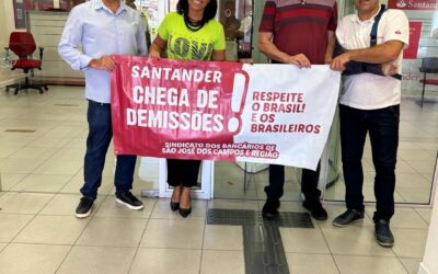 Santander – COE realiza Dia Nacional de Luta!