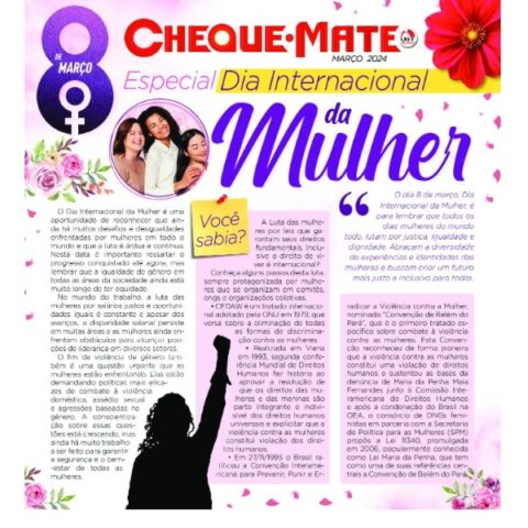 Cheque Mate - Dia Internacional da Mulher 2024