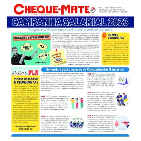 Jornal Cheque Mate nº 174 - Outubro 2023