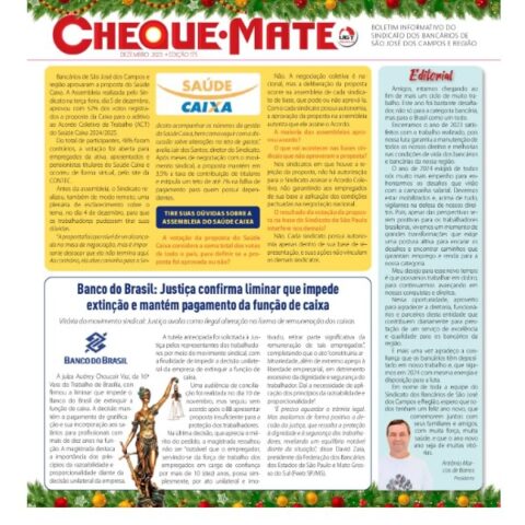 Jornal Cheque Mate nº 175 - Dezembro 2023