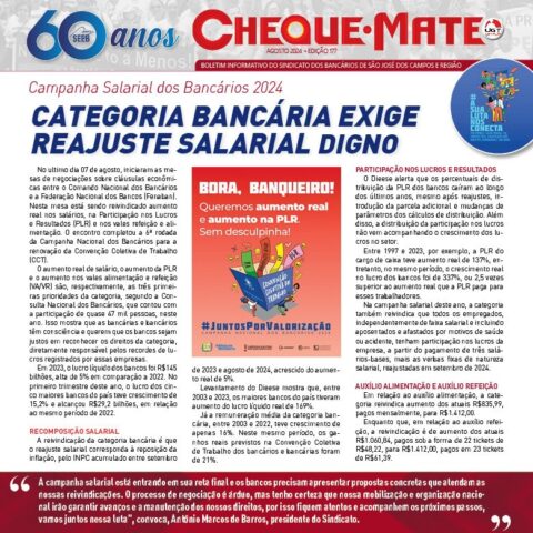 Cheque Mate - Ed 177 - Agosto 2024