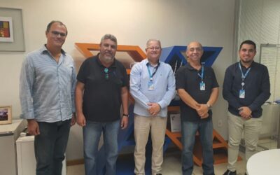 Sindicato visita nova superintendência da Caixa.