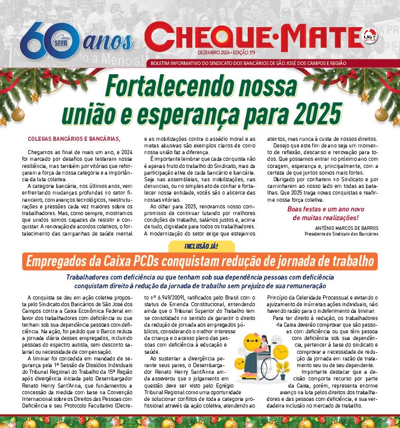 Cheque Mate - Ed 179 - Dezembro 2024