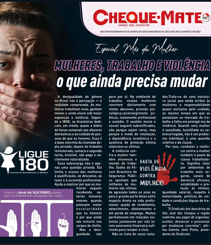 Cheque Mate - Dia da Mulher 2026