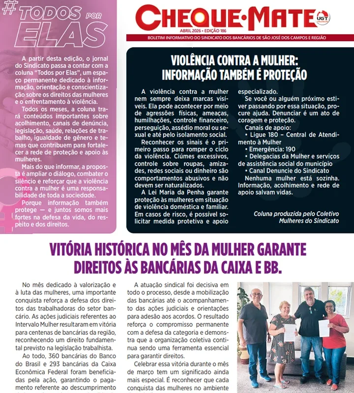 Cheque Mate - Abril 2026